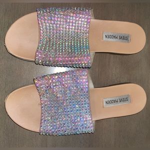 Steve Madden Bling Slides